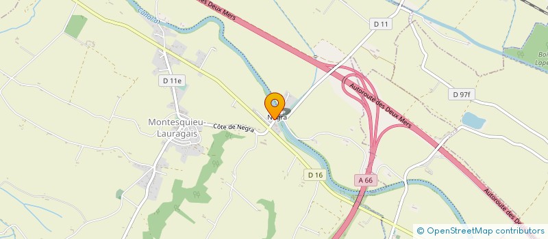 localisation de l'entreprise MONSIEUR ANDRE CAZEAUX  MONTESQUIEU-LAURAGAIS