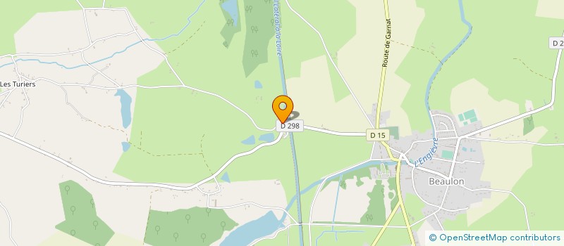 localisation de l'entreprise MONSIEUR ANDRE CECCON  THIEL-SUR-ACOLIN