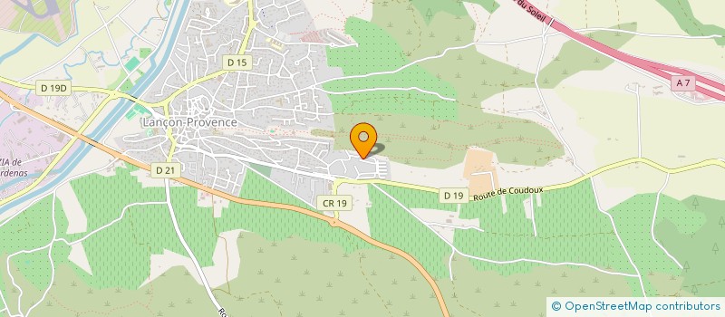 localisation de l'entreprise MONSIEUR ANDRE CHAMBON  LANCON-PROVENCE