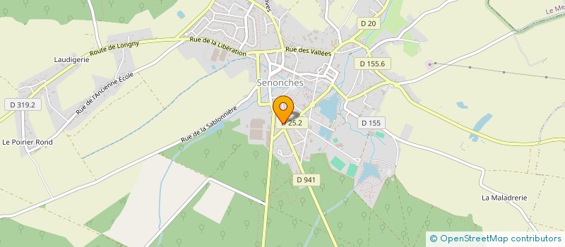 localisation de l'entreprise MONSIEUR ANDRE CHAMBRY à SENONCHES