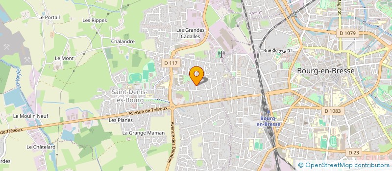 localisation de l'entreprise MONSIEUR ANDRE CHAMPANAY  SAINT-DENIS-LES-BOURG