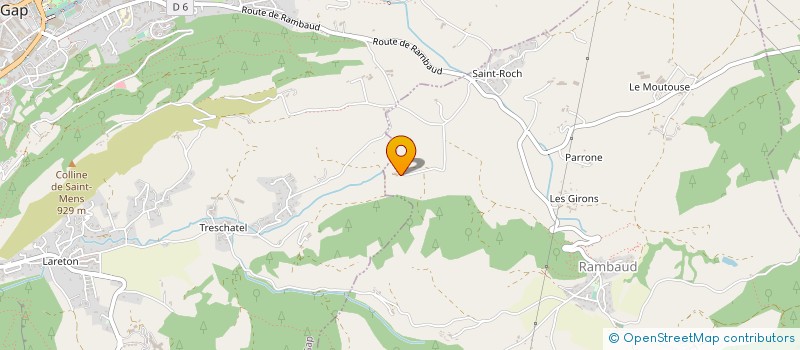 localisation de l'entreprise MONSIEUR ANDRE CHAPPA  GAP