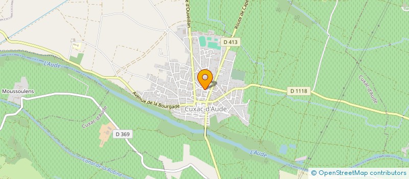 localisation de l'entreprise MONSIEUR ANDRE CHAPPERT  CUXAC-D'AUDE