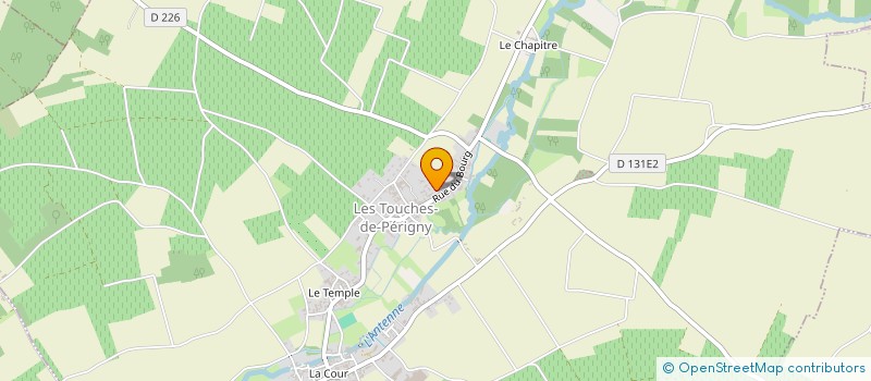localisation de l'entreprise MONSIEUR ANDRE CHAPRON à LES TOUCHES-DE-PERIGNY