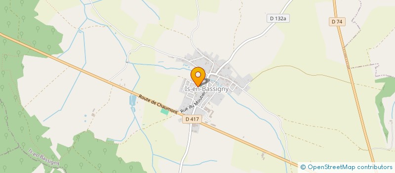localisation de l'entreprise MONSIEUR ANDRE CHARNOT à IS-EN-BASSIGNY