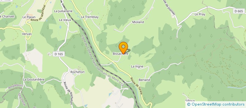 localisation de l'entreprise MONSIEUR ANDRE CHERPIN  AMPLEPUIS