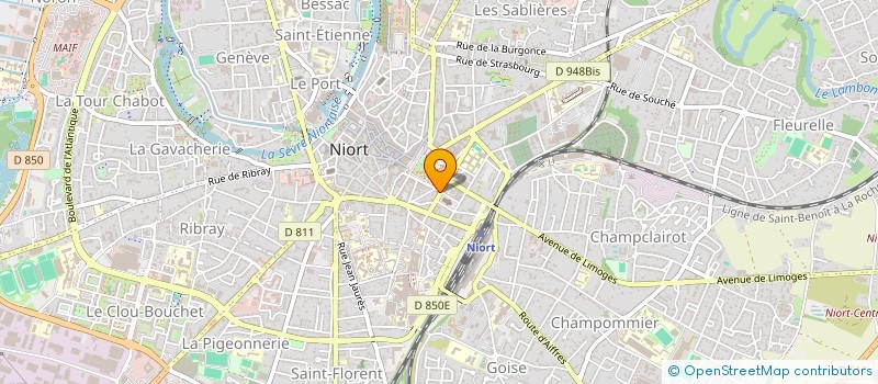 localisation de l'entreprise MONSIEUR ANDRE CHEVALLIER à NIORT