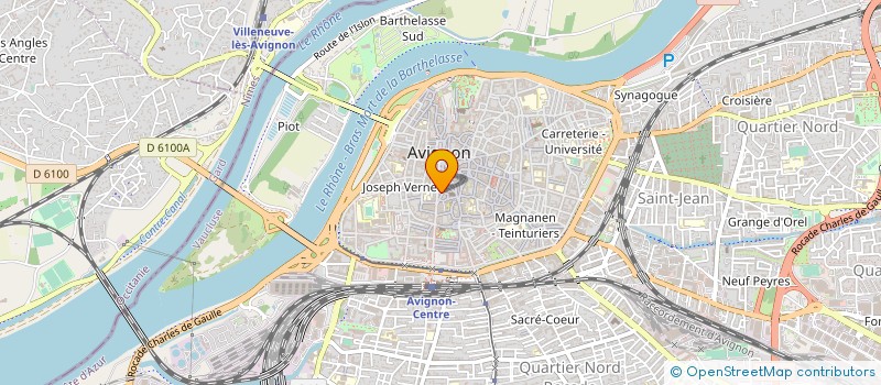 localisation de l'entreprise MONSIEUR ANDRE CHIBAUDEL à AVIGNON
