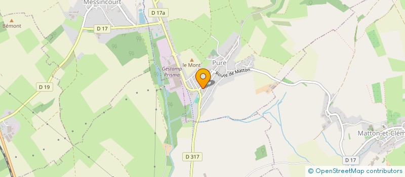 localisation de l'entreprise MONSIEUR ANDRE CHIPON  PURE