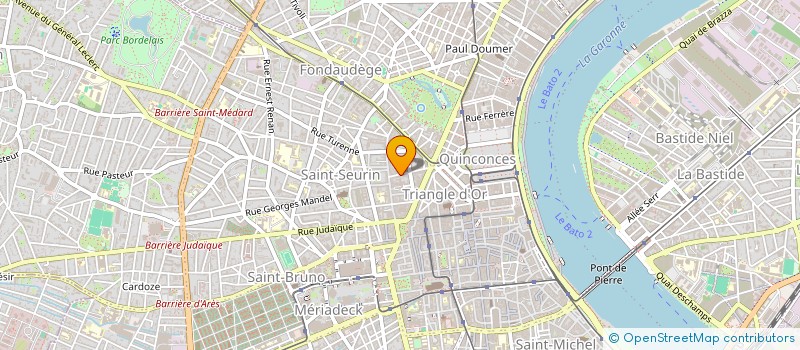 localisation de l'entreprise MONSIEUR ANDRE CHOMIER  BORDEAUX