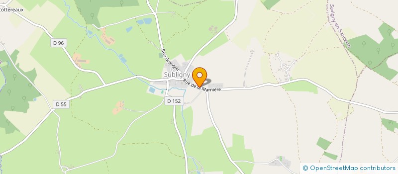 localisation de l'entreprise MONSIEUR ANDRE CHOPINEAU  VAILLY-SUR-SAULDRE