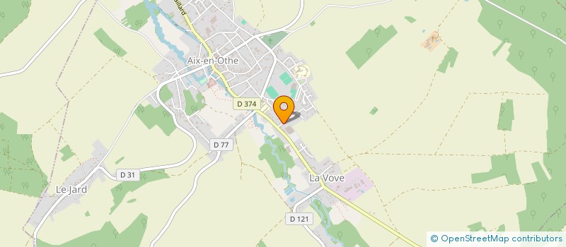 localisation de l'entreprise MONSIEUR ANDRE CHUPP à AIX-VILLEMAUR-PALIS