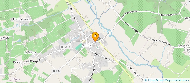 localisation de l'entreprise MONSIEUR ANDRE CLAUDE DAVIN OBAME  GALGON