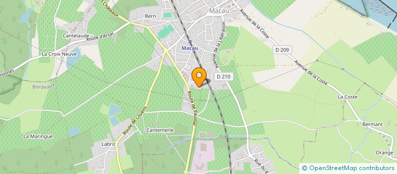 localisation de l'entreprise MONSIEUR ANDRE CLEMENSON  MACAU