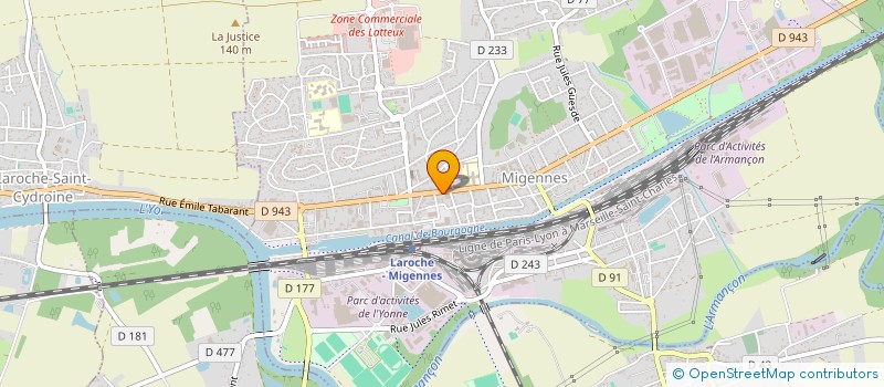 localisation de l'entreprise MONSIEUR ANDRE CLERC à MIGENNES