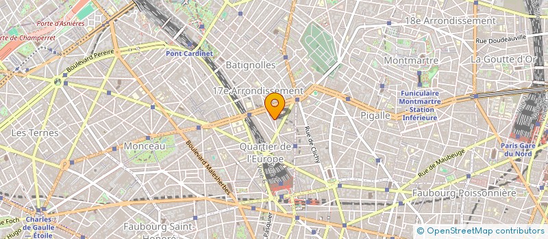 localisation de l'entreprise MONSIEUR ANDRE CODRON à PARIS