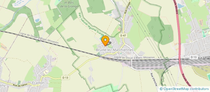 localisation de l'entreprise MONSIEUR ANDRE COGET  BRUILLE-LEZ-MARCHIENNES