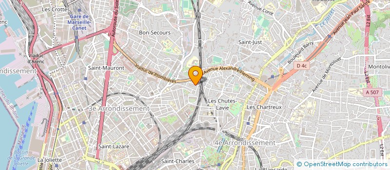 localisation de l'entreprise MONSIEUR ANDRE COHEN à MARSEILLE