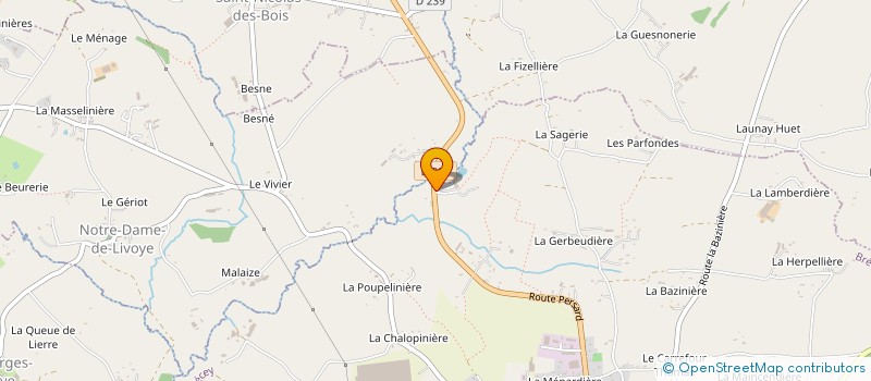 localisation de l'entreprise MONSIEUR ANDRE COIGNARD à BRECEY
