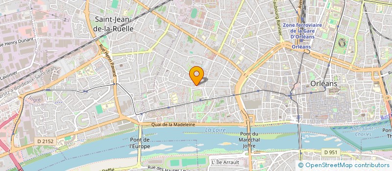 localisation de l'entreprise MONSIEUR ANDRE COLL à ORLEANS