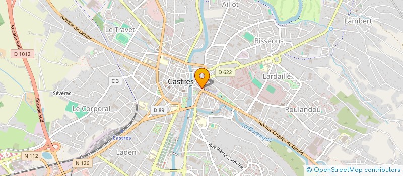 localisation de l'entreprise MONSIEUR ANDRE COLL à CASTRES
