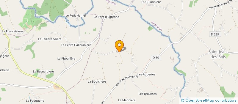 localisation de l'entreprise MONSIEUR ANDRE COLLIBEAUX  LE FRESNE-PORET