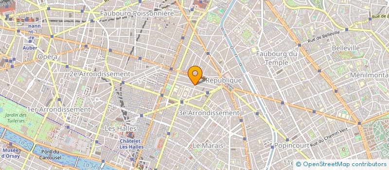 localisation de l'entreprise MONSIEUR ANDRE COLLIN  PARIS