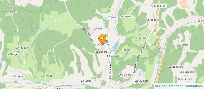 localisation de l'entreprise MONSIEUR ANDRE COLPIN à CAMPSEGRET