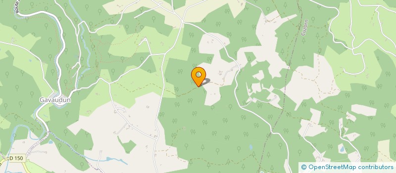 localisation de l'entreprise MONSIEUR ANDRE CONCHOU  GAVAUDUN