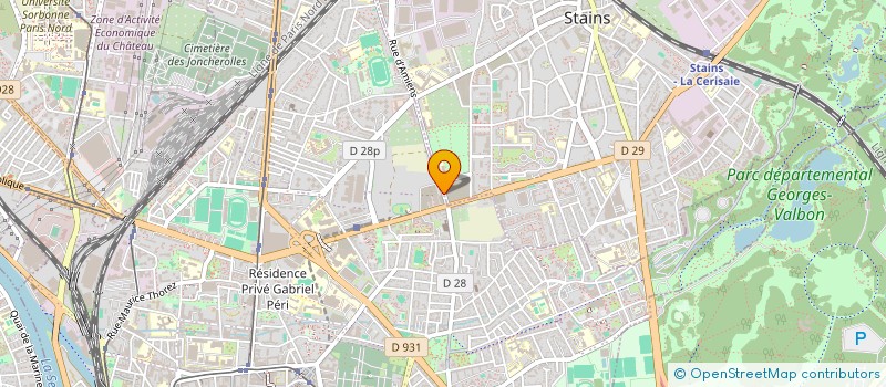 localisation de l'entreprise MONSIEUR ANDRE CONOIR à PIERREFITTE-SUR-SEINE