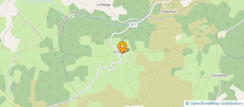 localisation de l'entreprise MONSIEUR ANDRE CONSTANT  SAINT-DENIS-EN-MARGERIDE