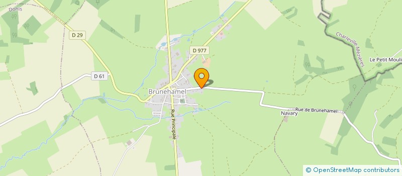 localisation de l'entreprise MONSIEUR ANDRE COOMANS  BRUNEHAMEL