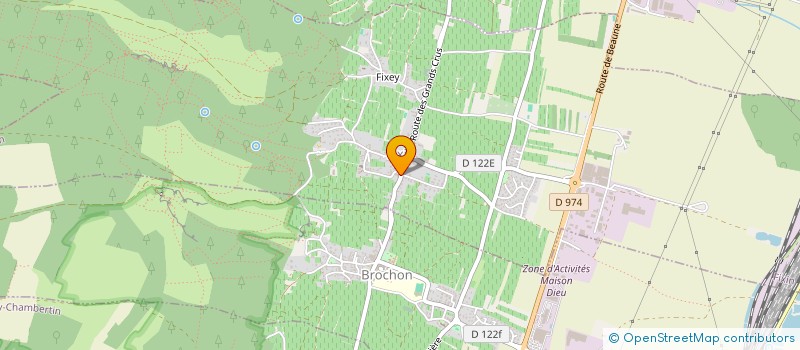 localisation de l'entreprise MONSIEUR ANDRE COQUARD  MOREY-SAINT-DENIS