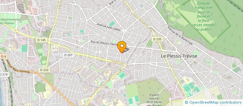 localisation de l'entreprise MONSIEUR ANDRE CORDIER à CHAMPIGNY-SUR-MARNE