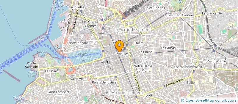 localisation de l'entreprise MONSIEUR ANDRE CORNILLAT à MARSEILLE