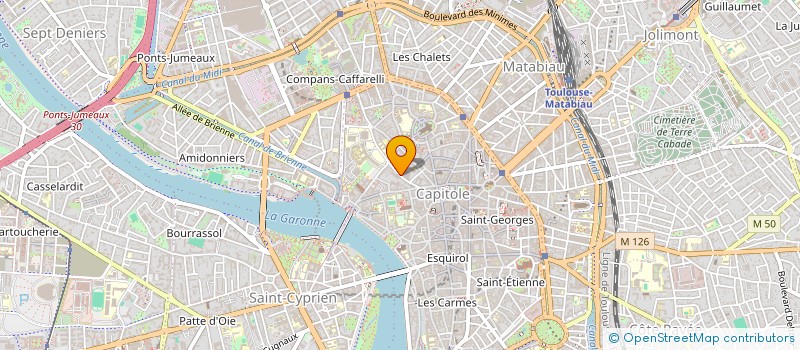 localisation de l'entreprise MONSIEUR ANDRE CORONAS à TOULOUSE
