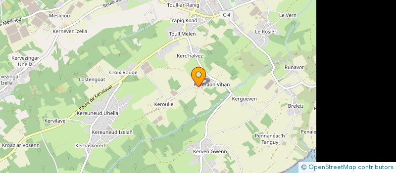 localisation de l'entreprise MONSIEUR ANDRE CORRE  PLOUGASTEL-DAOULAS