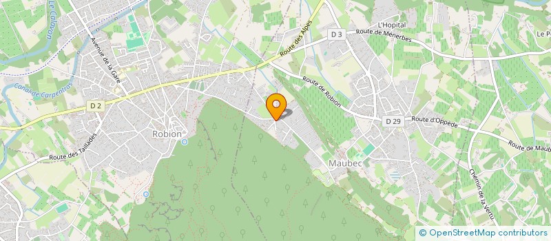 localisation de l'entreprise MONSIEUR ANDRE COSSANTELI  MAUBEC