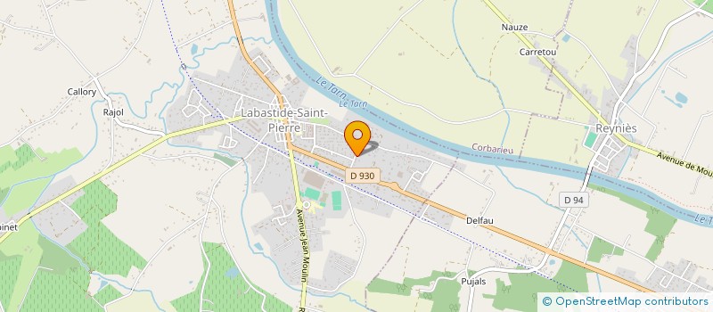 localisation de l'entreprise MONSIEUR ANDRE COSTAPERARIA  REYNIES