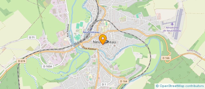 localisation de l'entreprise MONSIEUR ANDRE COSTE à NEUFCHATEAU