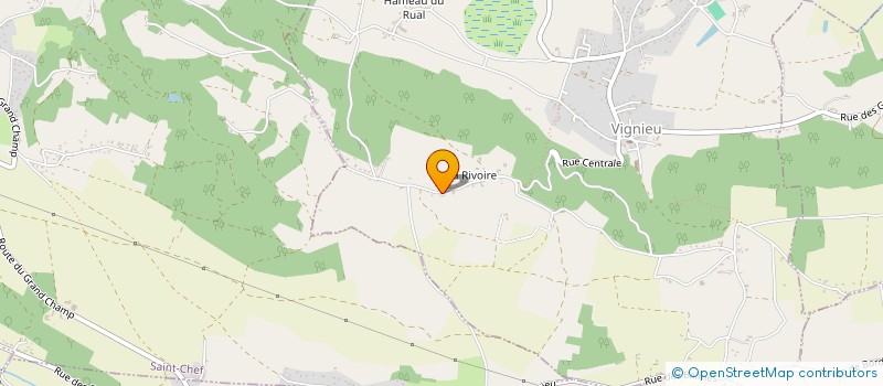 localisation de l'entreprise MONSIEUR ANDRE COTTE  VIGNIEU