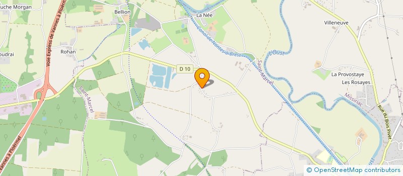 localisation de l'entreprise MONSIEUR ANDRE COTTREAU  MISSIRIAC