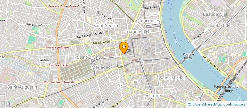 localisation de l'entreprise MONSIEUR ANDRE COUDURIER  BORDEAUX