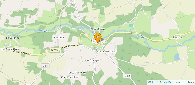 localisation de l'entreprise MONSIEUR ANDRE COURTOIS à CHASSENEUIL-SUR-BONNIEURE