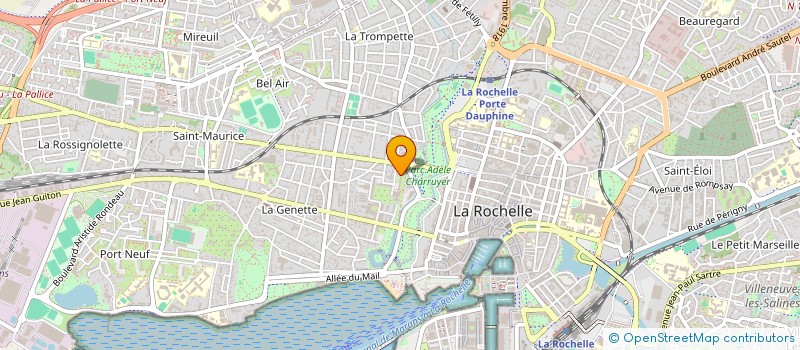localisation de l'entreprise MONSIEUR ANDRE COUSTAUT à LA ROCHELLE