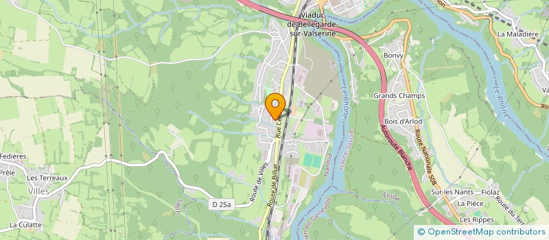 localisation de l'entreprise MONSIEUR ANDRE COUTIER  MONTANGES