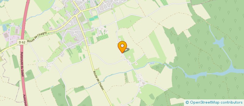 localisation de l'entreprise MONSIEUR ANDRE CREPEAU  CHAGNY