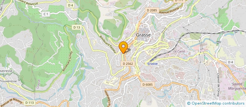 localisation de l'entreprise MONSIEUR ANDRE CRESP à GRASSE