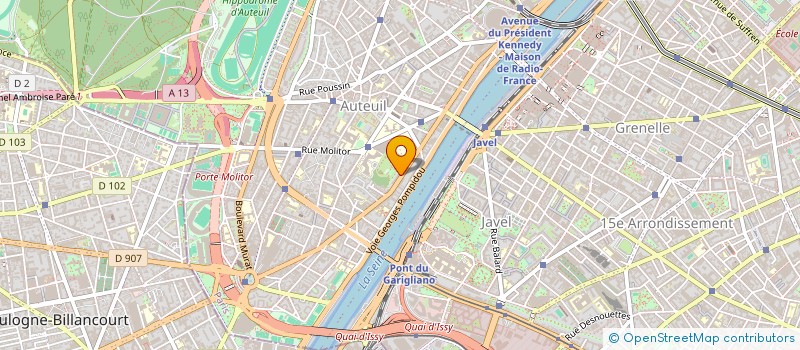 localisation de l'entreprise MONSIEUR ANDRE CRESPEL  PARIS