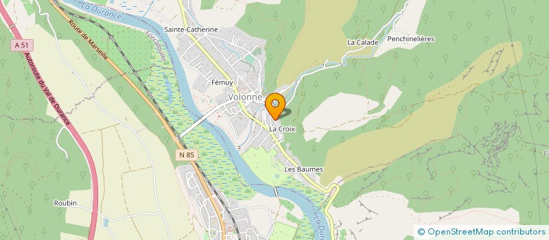 localisation de l'entreprise MONSIEUR ANDRE CRESPY à VOLONNE